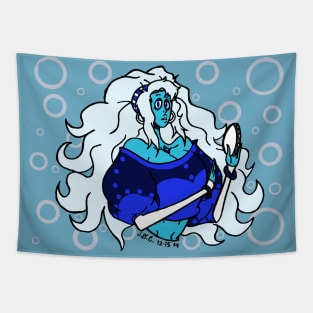 Gypsy Blue Tapestry