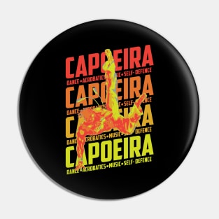 Brazilian Capoeira Dance Self-Defence Sports Pin