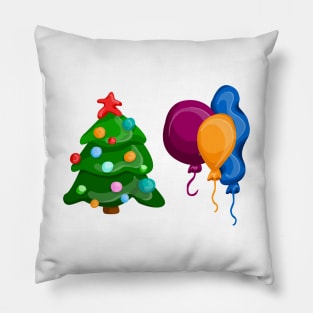 Christmas icons Pillow