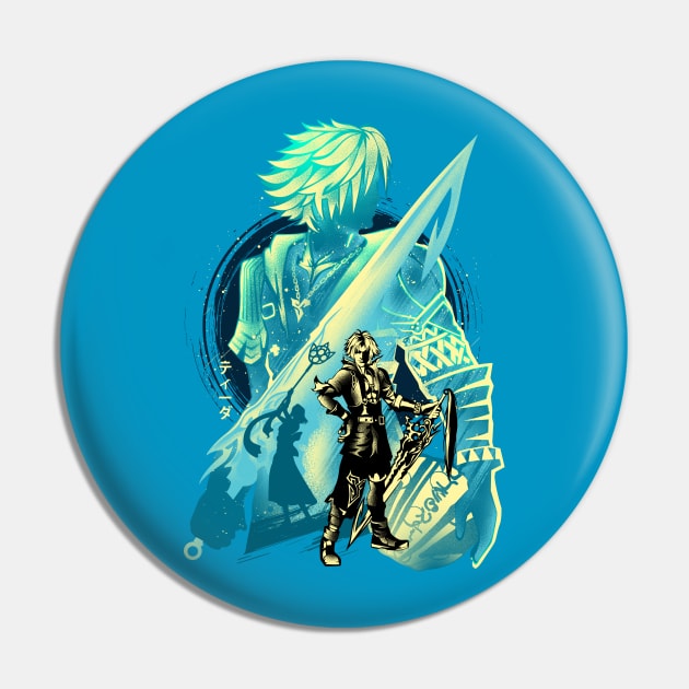 Blitzball Boy Tidus Pin by plonkbeast