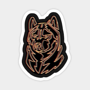 Bloomsburg Husky Linear Design Magnet