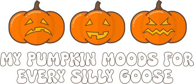 Pumpkin Mood Kids T-Shirt by funNkey