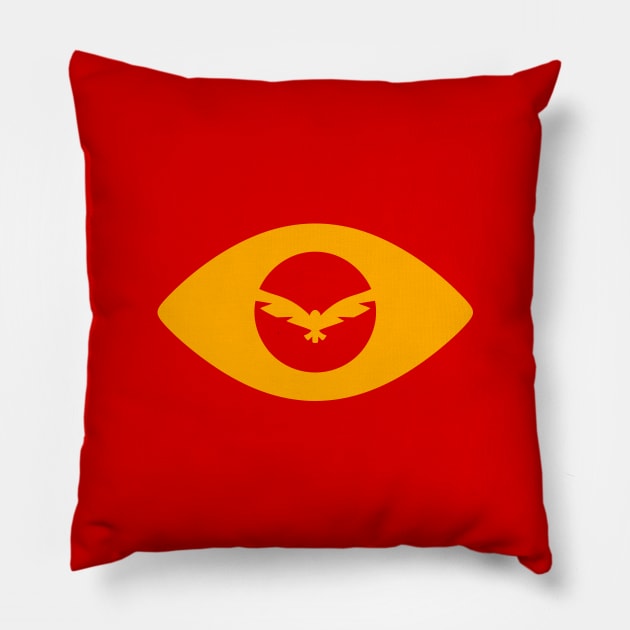 Sharp Shooter Pillow by OrangeCup