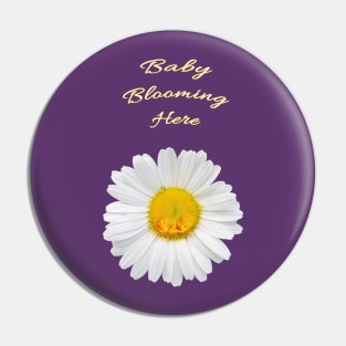 Baby Blooming Here Pin