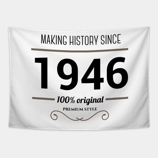 Making history since 1946 Tapestry by JJFarquitectos