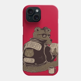 Introverts Club Phone Case