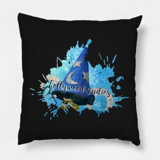 Magic Hat Splatter Paint Pillow