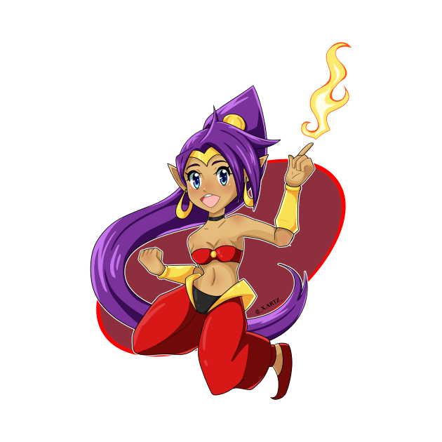 Shantae by X.Artz_