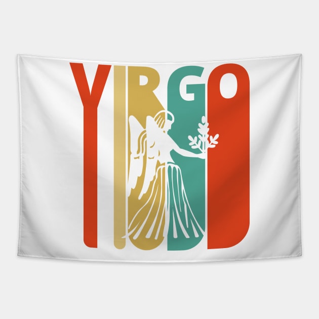 Virgo Vintage retro style. Tapestry by MadebyTigger