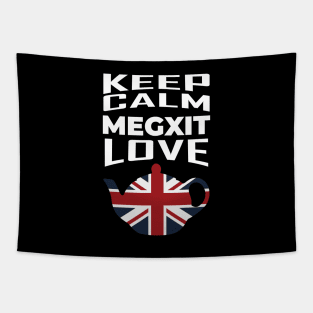 MEGXIT Keep Calm Love Tea Tapestry
