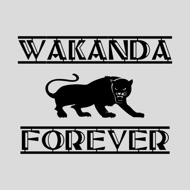 Wakanda Forever Shirt, Wakanda Forever, black panther, wakanda university by jmgoutdoors