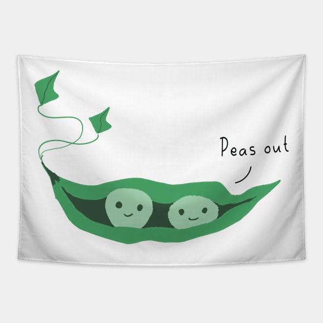 Peas out Tapestry by Medcomix