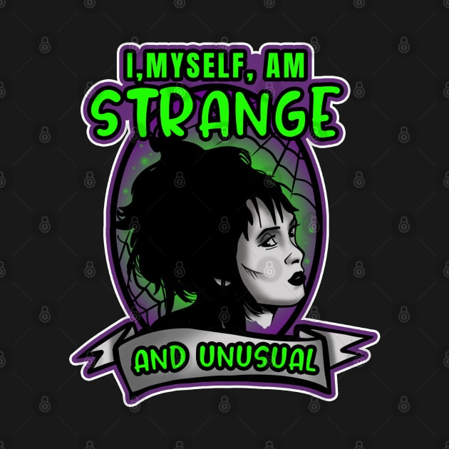 Beetlejuice Lydia Deetz Strange and Unusual by FreddyK