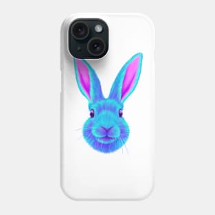 Blue Rabbit Phone Case