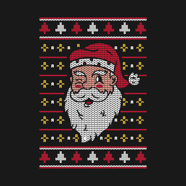 Christmas Sweater Santa by Archie & Ainslie