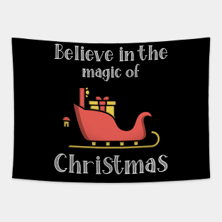 Believe in the magic of Christmas Tapestry