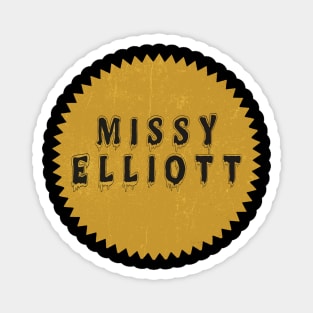 vintage moon // missy elliott Magnet