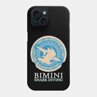 Hammerhead Shark Diving Bimini Phone Case