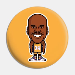 Shaq LA Pin