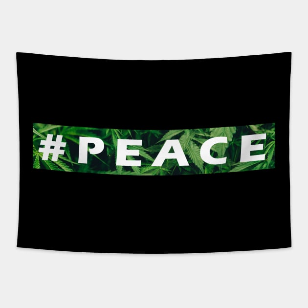 #peace Tapestry by WeedLover