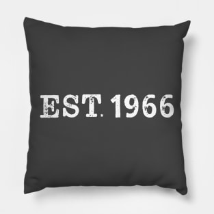 EST 1966 Pillow