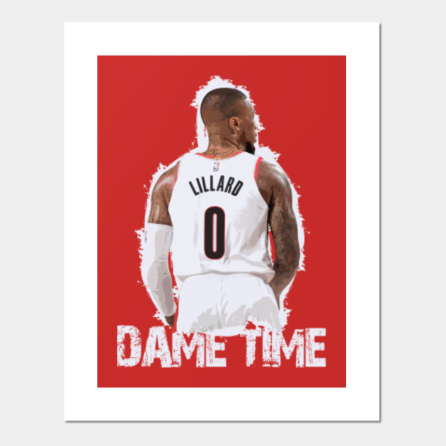Dame Time Damian Lillard Posters And Art Prints Teepublic