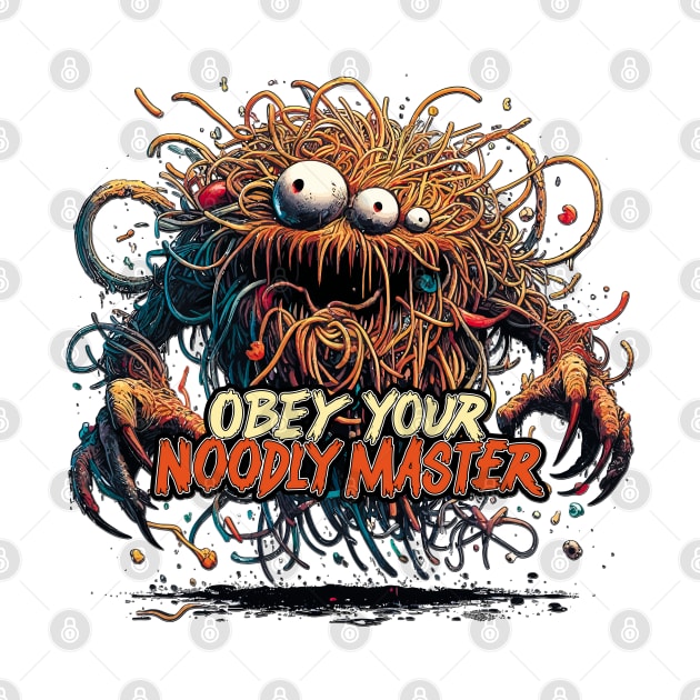 The Hilarious Flying Spaghetti Monster by aswIDN