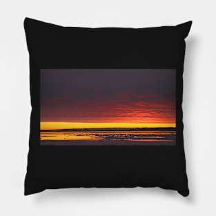 Sunset Gold at Churchill, Canada Pillow