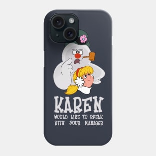 Karen Kristmas Phone Case