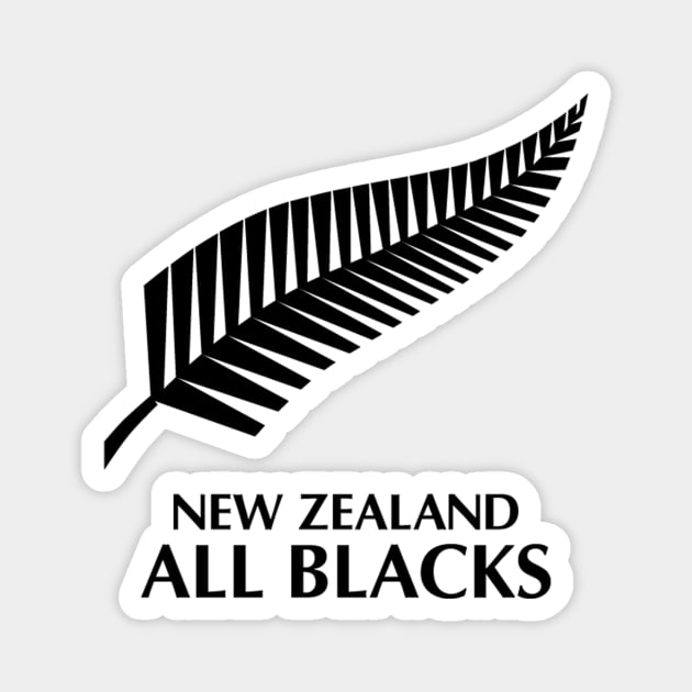 All Blacks Magnet by Pawsitivity Park