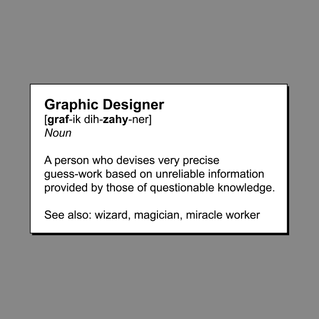 Graphic Designer Definition by photokapi