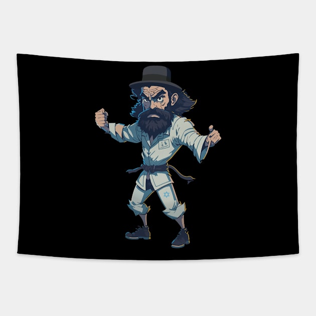 Jew Jitsu - Hilarious Jiu Jitsu Pun Martial Arts Tapestry by star trek fanart and more