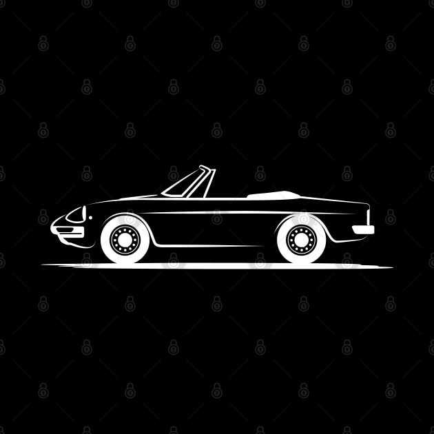 Alfa Romeo Giulietta Spider Spyder Duetto 80ies White by PauHanaDesign