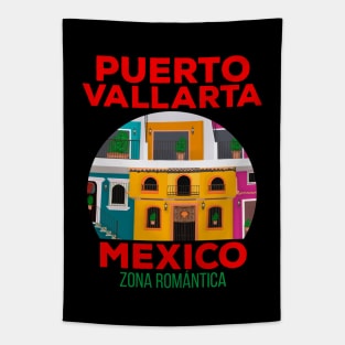 Romantic Zone Puerto Vallarta Mexico Tapestry