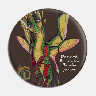 Firefly Dragon Pin