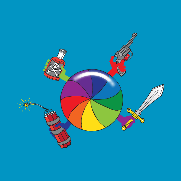 Spinning Beach Ball of Death by Eat, Geek + Be Merry