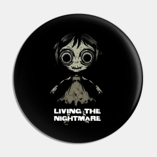 Creepy Scary Doll Living The Nightmare October 31st Horror Pin