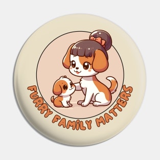 Parenting puppy Pin