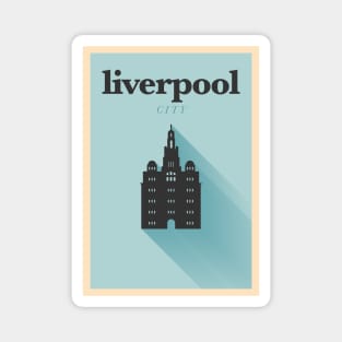 Liverpool Poster Design Magnet