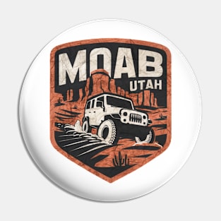 Moab Utah Adventure Pin