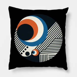 Stripes and circles Pillow