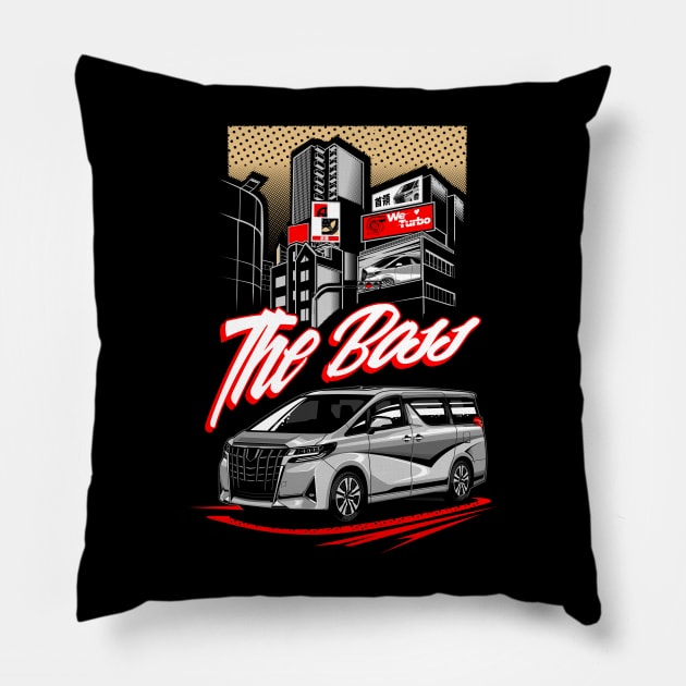 Toyota Alphard 01 Pillow by aredie19