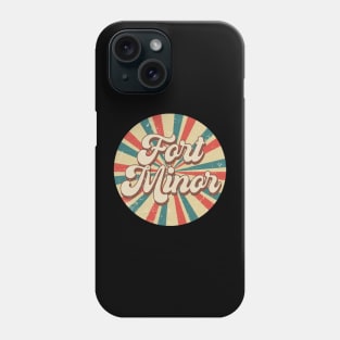 Circle Design Minor Proud Name Birthday 70s 80s 90s Styles Phone Case