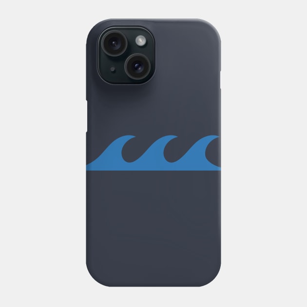 wave in sea beach ocean Phone Case by mezy