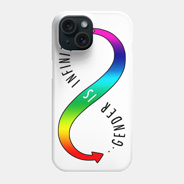 Gender Is Infinite Phone Case by prettyinpunk