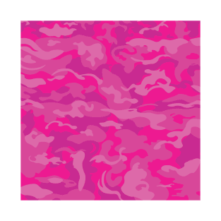 Pink Camo Style T-Shirt