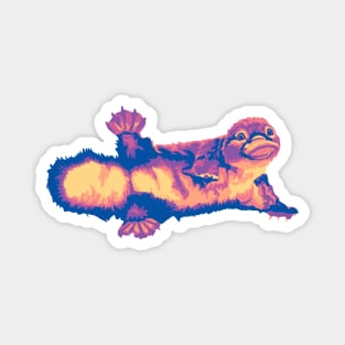 Pretty Platypus Portrait Magnet