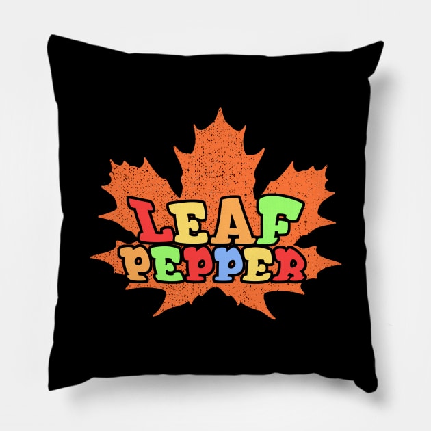 Leaf Pepper Pillow by maxcode