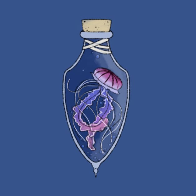 Jellyfish Vial by the-bone-weaver 