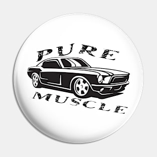 Pure Muscle Car Pin
